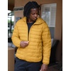 image:imageCOOFANDY Mens Packable Puffer Jacket Lightweight Hooded Insulated Winter Coat Windproof Zipper Down JacketYellow