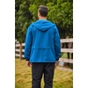 image:imageCOOFANDY Mens Packable Rain Jacket Lightweight Waterproof Raincoat with Hood Outdoor Rain Gear Travel Hiking CyclingBlue
