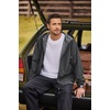 image:imageCOOFANDY Mens Packable Rain Jacket Lightweight Waterproof Raincoat with Hood Outdoor Rain Gear Travel Hiking CyclingDark Grey