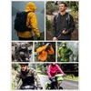 image:imageCOOFANDY Mens Packable Rain Jacket Lightweight Waterproof Raincoat with Hood Outdoor Rain Gear Travel Hiking CyclingWine Red