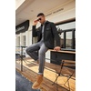 image:imageCOOFANDY Mens Polar Fleece Shacket Long Sleeve Casual Button Down Shirt Jacket with PocketsBlack
