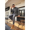 image:imageCOOFANDY Mens Polar Fleece Shacket Long Sleeve Casual Button Down Shirt Jacket with PocketsDark Grey