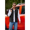 image:imageCOOFANDY Mens Polar Fleece Vest Lightweight Sleeveless Jacket Warm Zip up Outerwear Vests with Zipper Pockets for HikingBlack