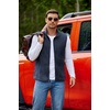 image:imageCOOFANDY Mens Polar Fleece Vest Lightweight Sleeveless Jacket Warm Zip up Outerwear Vests with Zipper Pockets for HikingBlue Violet