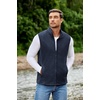 image:imageCOOFANDY Mens Polar Fleece Vest Lightweight Sleeveless Jacket Warm Zip up Outerwear Vests with Zipper Pockets for HikingBlue Violet