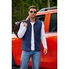 image:imageCOOFANDY Mens Polar Fleece Vest Lightweight Sleeveless Jacket Warm Zip up Outerwear Vests with Zipper Pockets for HikingNavy