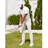 image:imageCOOFANDY Mens Polo Shirt Golf Quick Dry Performance Short Sleeve Moisture Wicking Athletic Polo Collared Tennis TShirtWhite