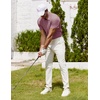 image:imageCOOFANDY Mens Polo Shirt Golf Quick Dry Performance Short Sleeve Moisture Wicking Athletic Polo Collared Tennis TShirtWine
