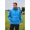 image:imageCOOFANDY Mens Rain Jacket Waterproof Lightweight Packable Raincoat Pullover Windbreaker With Hood For Hiking RunningBlue
