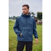 image:imageCOOFANDY Mens Rain Jacket Waterproof Lightweight Packable Raincoat Pullover Windbreaker With Hood For Hiking RunningNavy Blue
