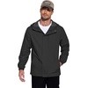 image:imageCOOFANDY Mens Rain Jacket Waterproof With Hood Lightweight Packable Shell Raincoat Windbreaker For Cycling Golf Travel1black