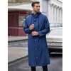 image:imageCOOFANDY Mens Rain Jacket with Hood Waterproof Lightweight Active Long RaincoatBlue