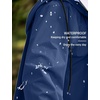 image:imageCOOFANDY Mens Rain Jacket with Hood Waterproof Lightweight Active Long RaincoatBlue