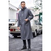 image:imageCOOFANDY Mens Rain Jacket with Hood Waterproof Lightweight Active Long RaincoatDark Grey