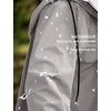 image:imageCOOFANDY Mens Rain Jacket with Hood Waterproof Lightweight Active Long RaincoatGrey