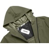 image:imageCOOFANDY Mens Rain Suit 2 Piece Waterproof Breathable Rain Gear Lightweight Rain Jacket Pants Rainwear SuitArmy GreenBlack