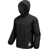 image:imageCOOFANDY Mens Rain Suit 2 Piece Waterproof Breathable Rain Gear Lightweight Rain Jacket Pants Rainwear SuitBlack