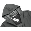 image:imageCOOFANDY Mens Rain Suit 2 Piece Waterproof Breathable Rain Gear Lightweight Rain Jacket Pants Rainwear SuitDark Grey