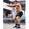 image:imageCOOFANDY Mens Running Athletic Shorts 5 Inch 2 Pack Gym Workout Shorts Fitted Exercise Hiking Shorts with Zipper PocketBlack