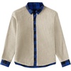 image:imageCOOFANDY Mens Sherpa Lined Flannel Shirt Jacket Long Sleeve Button Up Fleece Plaid ShirtsBlueBlack