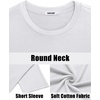 image:imageCOOFANDY Mens Shirt and Shorts Set 2 Piece Fashion Summer Tracksuits Cotton Oversized TShirts Cargo Shorts OutfitsAll White