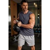 image:imageCOOFANDY Mens Sleeveless Shirt Quick Dry Workout Tank Top Gym Muscle T Shirts Sport Athletic Tanks Moisture WickingDark Grey