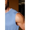 image:imageCOOFANDY Mens Sleeveless Shirt Quick Dry Workout Tank Top Gym Muscle T Shirts Sport Athletic Tanks Moisture WickingLight Blue
