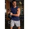 image:imageCOOFANDY Mens Sleeveless Shirt Quick Dry Workout Tank Top Gym Muscle T Shirts Sport Athletic Tanks Moisture WickingNavy
