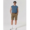 image:imageCOOFANDY Mens Sleeveless Shirts 100 Cotton Workout Tank Tops Cut Off Shirts Gym Muscle Loose Fit TeeGrey Blue