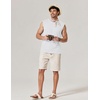 image:imageCOOFANDY Mens Sleeveless Shirts 100 Cotton Workout Tank Tops Cut Off Shirts Gym Muscle Loose Fit TeePearl White