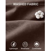 image:imageCOOFANDY Mens Sleeveless Shirts Cotton Workout Tank Tops Muscle Cut Off Shirt Summer Beach Casual Washed TeeBrown