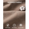 image:imageCOOFANDY Mens Sleeveless Shirts Cotton Workout Tank Tops Muscle Cut Off Shirt Summer Beach Casual Washed TeeKhaki