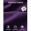 image:imageCOOFANDY Mens Sleeveless Shirts Cotton Workout Tank Tops Muscle Cut Off Shirt Summer Beach Casual Washed TeePurple