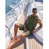 image:imageCOOFANDY Mens Sleeveless Workout Hoodie Shorts Set 2 Piece Outfits Hooded Tank Tops Gym Tracksuit SweatsuitsArmy Green