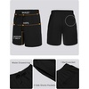 image:imageCOOFANDY Mens Sleeveless Workout Hoodie Shorts Set 2 Piece Outfits Hooded Tank Tops Gym Tracksuit SweatsuitsBlack