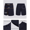 image:imageCOOFANDY Mens Sleeveless Workout Hoodie Shorts Set 2 Piece Outfits Hooded Tank Tops Gym Tracksuit SweatsuitsNavy Blue