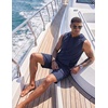 image:imageCOOFANDY Mens Sleeveless Workout Hoodie Shorts Set 2 Piece Outfits Hooded Tank Tops Gym Tracksuit SweatsuitsNavy Blue