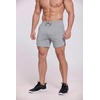 image:imageCOOFANDY Mens Sweat Shorts 2 Pack 7 Gym Workout Drawstring Jogger Shorts with PocketsBlackGrey