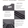 image:imageCOOFANDY Mens Swim Shirt UPF 50 Rash Guard Beach Tshirt Workout Quick Dry T Shirts for Running Surfing and HikingBlackdeep Grey