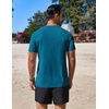 image:imageCOOFANDY Mens Swim Shirt UPF 50 Rash Guard Beach Tshirt Workout Quick Dry T Shirts for Running Surfing and HikingRoyal Blue