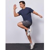 image:imageCOOFANDY Mens T Shirt Short Sleeve Cotton Blend TShirts Crew Neck Casual Summer Basic Tee ShirtsNavy