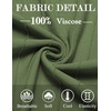 image:imageCOOFANDY Mens T Shirts Short Sleeve Knit Sweater Shirt Casual Crewneck Ribbed Pullover TeesArmy Green