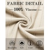 image:imageCOOFANDY Mens T Shirts Short Sleeve Knit Sweater Shirt Casual Crewneck Ribbed Pullover TeesBeige