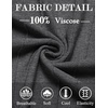 image:imageCOOFANDY Mens T Shirts Short Sleeve Knit Sweater Shirt Casual Crewneck Ribbed Pullover TeesDark Grey