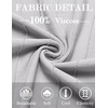 image:imageCOOFANDY Mens T Shirts Short Sleeve Knit Sweater Shirt Casual Crewneck Ribbed Pullover TeesLight Grey