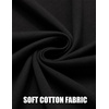 image:imageCOOFANDY Mens Tank Top Cotton Workout Sleeveless Muscle T Shirts Casual Summer Tank ShirtsBlack1 Pcs