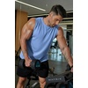 image:imageCOOFANDY Mens Tank Top Cotton Workout Sleeveless Muscle T Shirts Casual Summer Tank ShirtsLight Blue1 Pcs