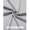 image:imageCOOFANDY Mens Tank Top Cotton Workout Sleeveless Muscle T Shirts Casual Summer Tank ShirtsLight Grey1 Pcs