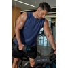 image:imageCOOFANDY Mens Tank Top Cotton Workout Sleeveless Muscle T Shirts Casual Summer Tank ShirtsNavy Blue1 Pcs