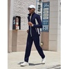 image:imageCOOFANDY Mens Tracksuits 2 Piece Jogging Athletic Sweatsuits Full Zip Sport Jackets And Pants Casual Set OutfitNavy Bluelight Grey